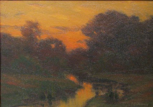 Appraisal: Artist Peyraud Frank Charles American - Title Sunset along the