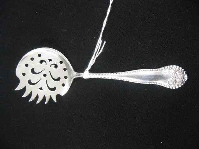 Appraisal: Gorham ''Lancaster'' Sterling Silver Cucumberserver elaborate end pattern excellent no