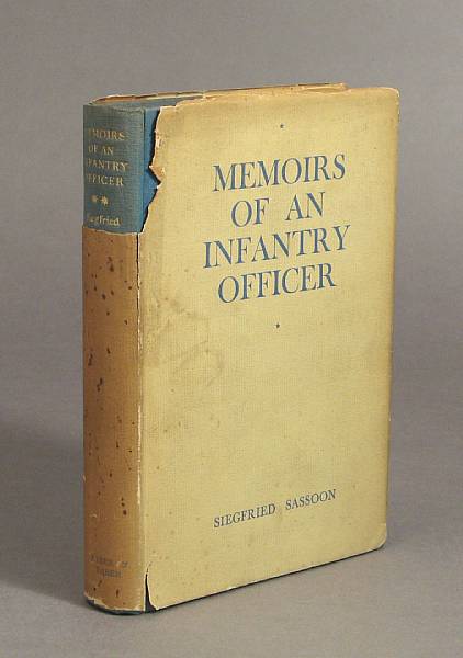 Appraisal: SASSOON SIEGFRIED - items Typescript The Heart's Journey pp to