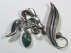 Appraisal: JEWELRY LOT - Five piece jewelry lot consisting of two