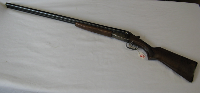 Appraisal: STEVENS MODEL DOUBLE BARREL SXS BOXLOCK SHOTGUN gauge barrels overall