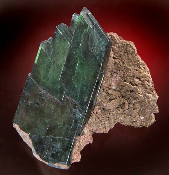 Appraisal: Vivianite in Matrix Conotillo Mine Potosi Bolivia A classic display