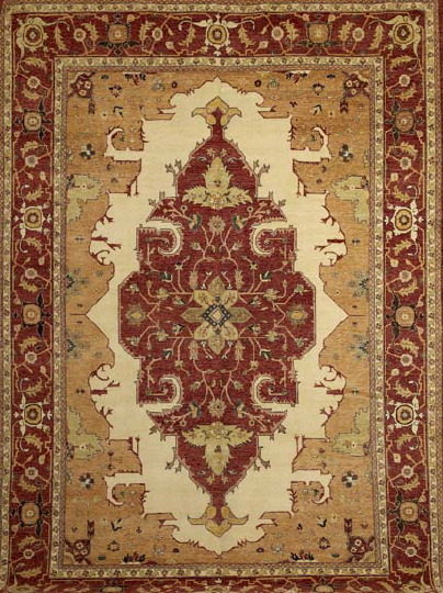 Appraisal: Peshawar Serapi Carpet ' x '