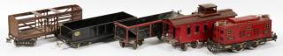 Appraisal: IVES PRE IVES PRE-WAR STANDARD GAUGE FREIGHT TRAIN INCL -