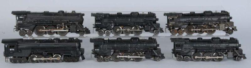 Appraisal: Lot of Lionel O-Gauge Steam Locomotives Description Post-war Includes and