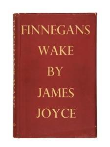 Appraisal: JOYCE James Tall vo x mm Finnegans Wake London Faber