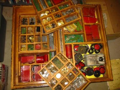 Appraisal: A large quantity of Meccano parts mainly in red green