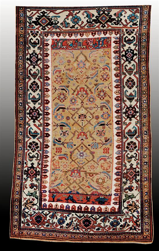 Appraisal: Antique Bidjar carpet ' x ' Provenance Property from an