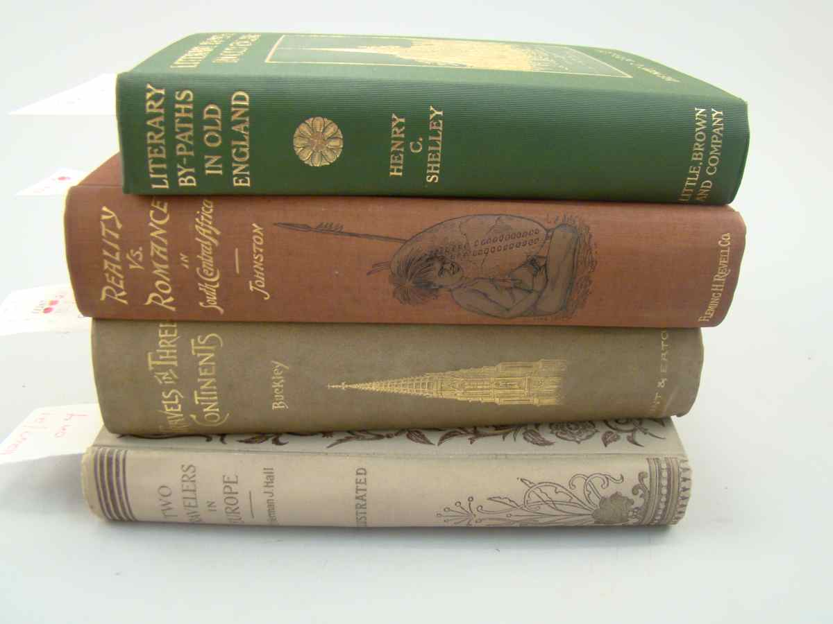 Appraisal: TRAVEL Four books Buckley J M Travels in Three Continents