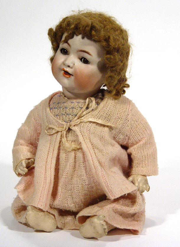 Appraisal: Simon Halbig bisque headed doll with open and close eyes