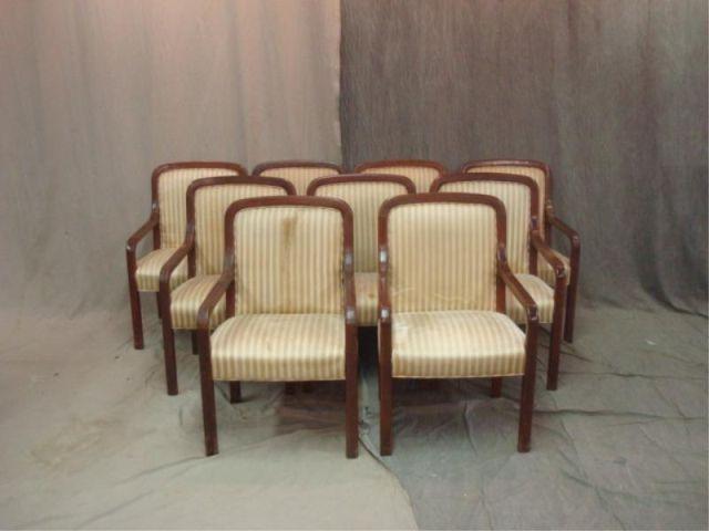 Appraisal: Set of Midcentury Chairs From a Greenwich CT home Dimensions