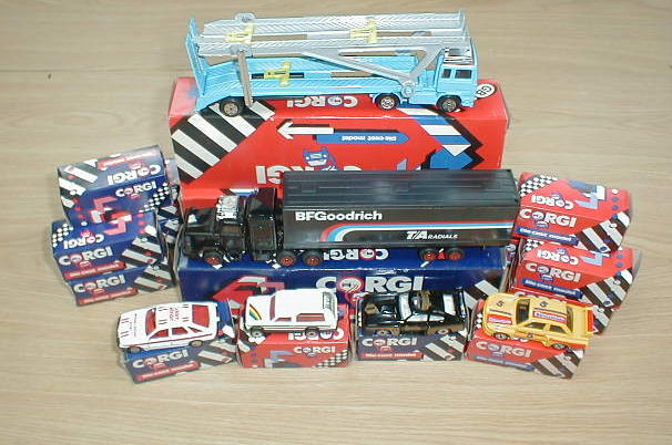 Appraisal: A small collection of modern Corgi die-cast models including five