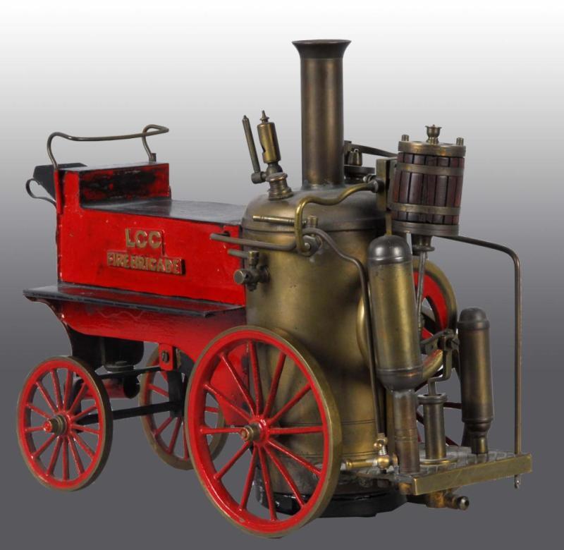 Appraisal: English Built Live Steam Model Fire Pumper Description This is