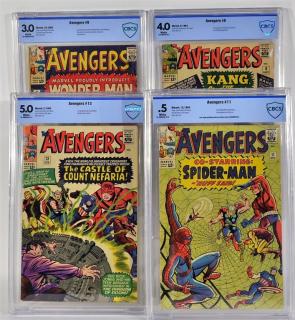 Appraisal: CBCS Graded Marvel Comics Avengers No UNITED STATES A collection