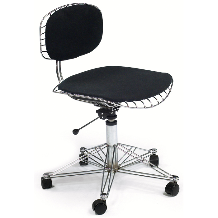 Appraisal: Michel Cadestin Georges Laurent Beaubourg desk chair