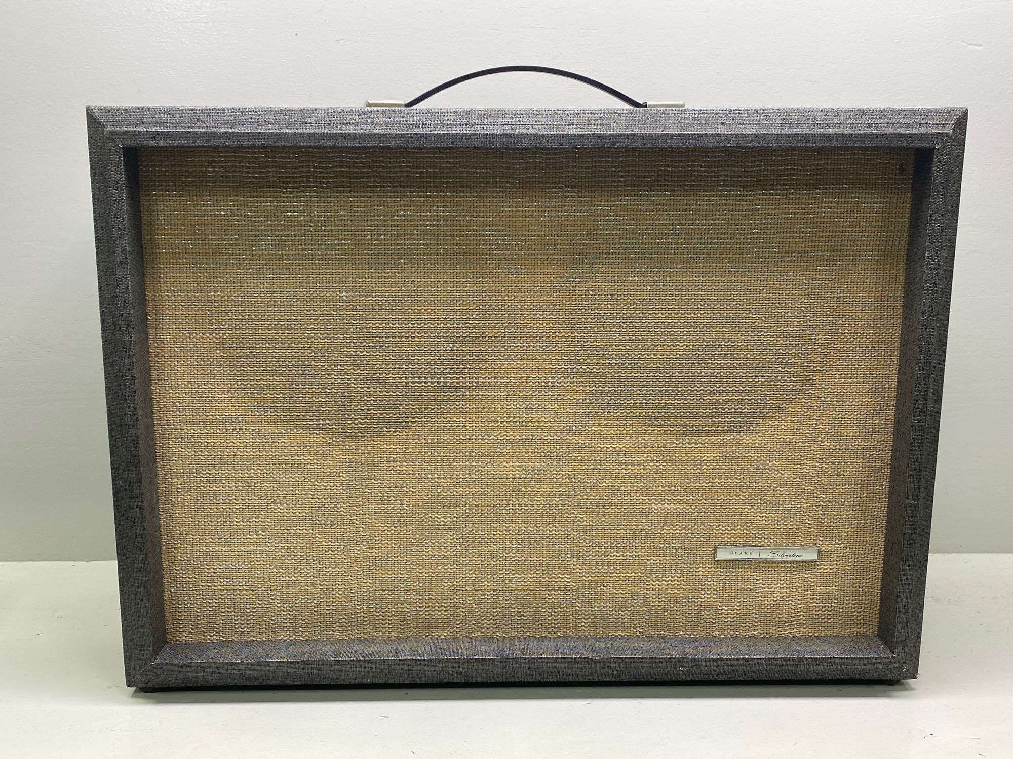 Appraisal: Vintage Sears Silvertone Twin Twelve ampVintage Sears Silvertone Twin Twelve