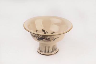 Appraisal: A Doulton Lambeth stoneware footed bowl by Agnete Hoy decorated