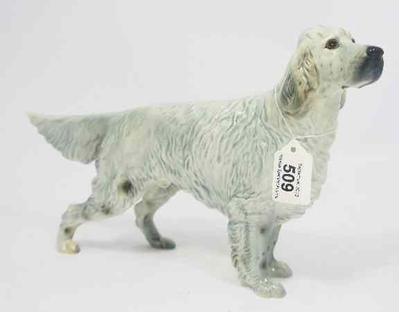 Appraisal: Beswick Large English Setter Speckled Grey Gloss