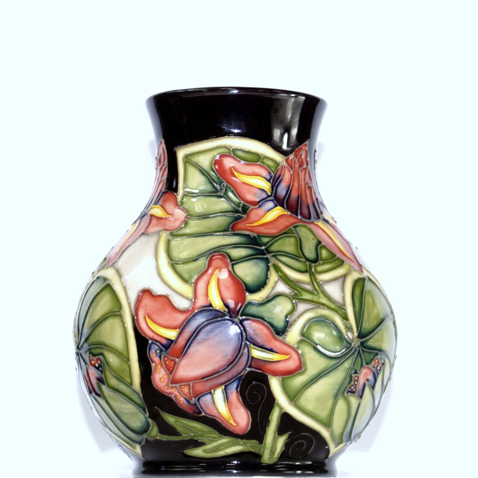 Appraisal: A Moorcroft pottery vase of a baluster form decorated in