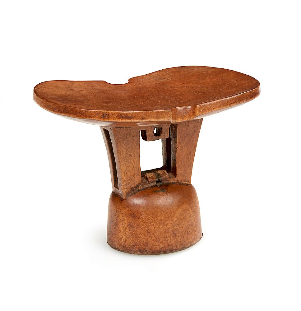 Appraisal: Gambella Ethiopia Kenya Me'en Stool Gambella Ethiopia Kenya me'en wood