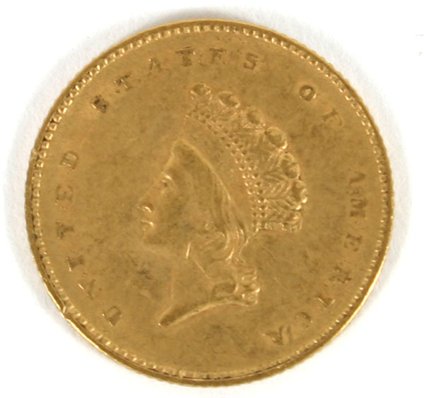 Appraisal: One Dollar Princess Type III Gold Coin