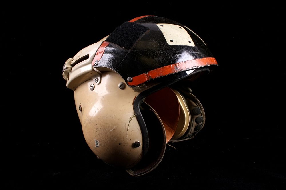 Appraisal: U S Airforce Military Fighter Pilot Helmet This lot includes