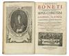 Appraisal: BONET TH OPHILE Sepulchretum sive Anatomia practica ex cadaveribus morbo