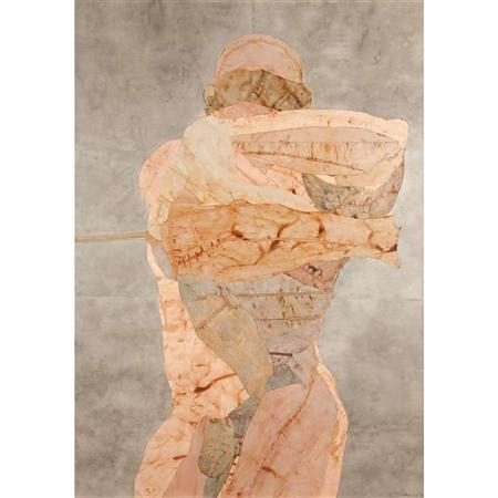 Appraisal: Nancy Grossman American b Tethered Figure with Rising Arms Estimate