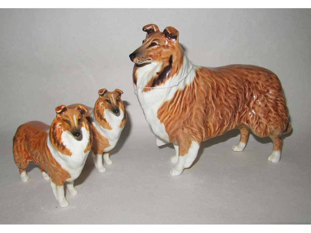 Appraisal: Beswick figure 'Lochinvar of Lady Park' and two small Beswick