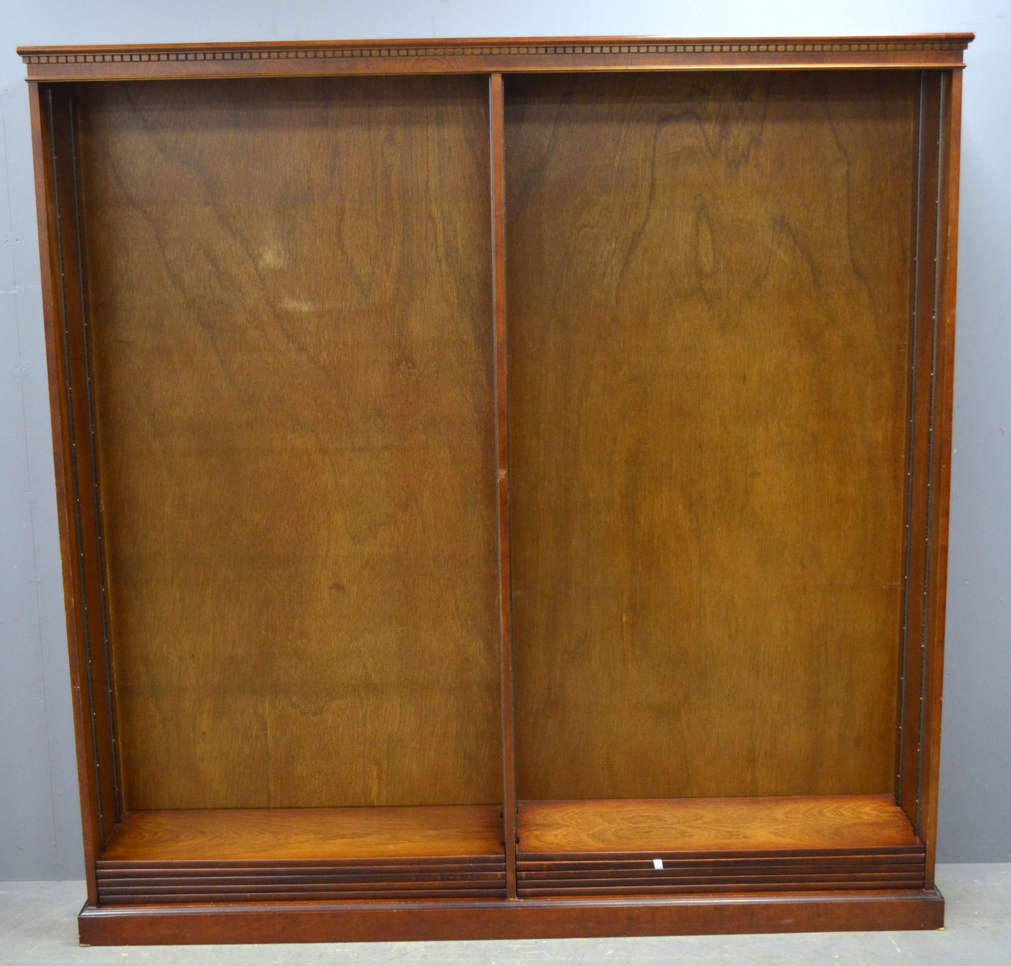 Appraisal: Mahogany open bookcase