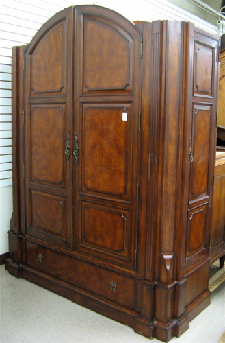 Appraisal: LARGE RENAISSANCE STYLE DOUBLE-DOOR ARMOIRE th century having a molded