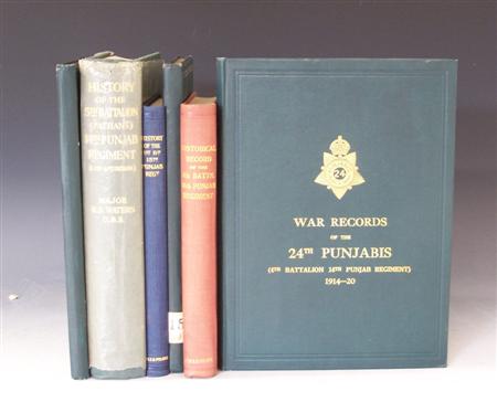 Appraisal: Punjab Regiments - Wylly Col H C History of the