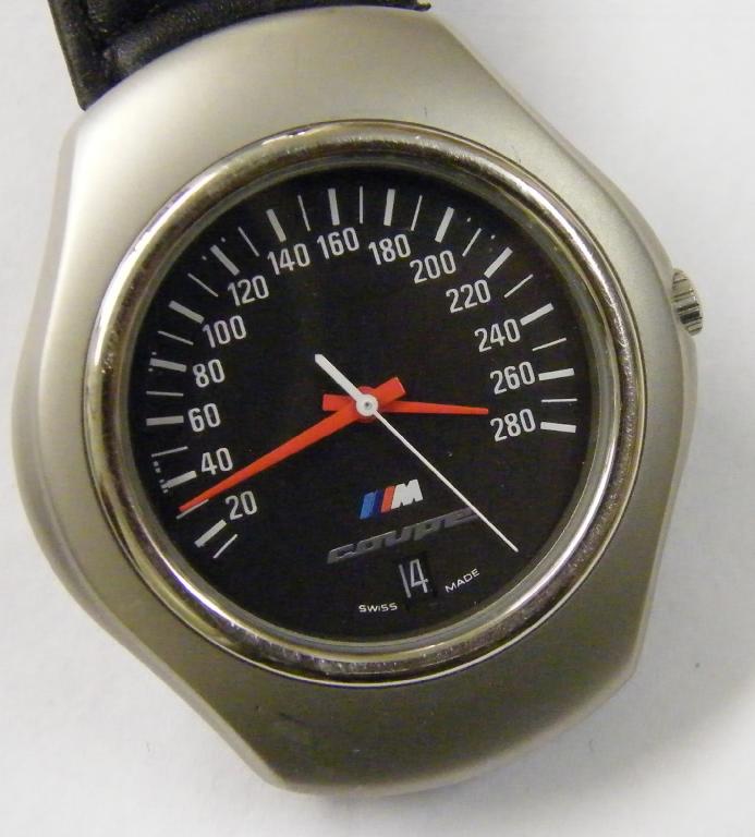 Appraisal: BMW design M Coupe stainless steel gentleman's wristwatch the black