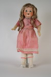 Appraisal: DOLL - Ernst Heubach bisque swivel head character child with