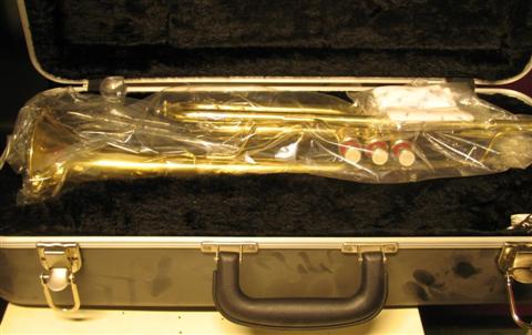 Appraisal: NEW PALITINO TRUMPET in case Provenance Gordon Keller Music Company