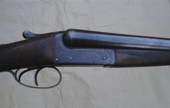 Appraisal: G S Holloway -bore boxlock non-ejector shotgun Barrel length Chambers