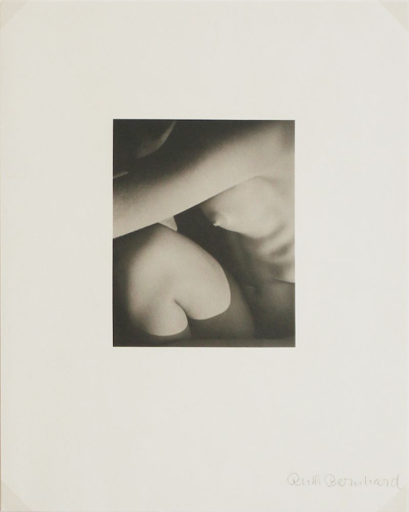 Appraisal: Ruth Bernhard Triangles taken printed Platinum print Portfolio edition of