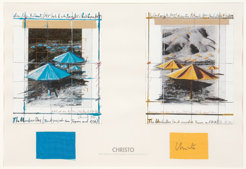 Appraisal: Christo Bulgarian American b The Umbrellas Joint Project for Japan