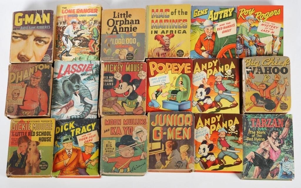 Appraisal: VINTAGE CHILDREN'S BOOKS WITH TV CHARACTERSGroup of The Better Little