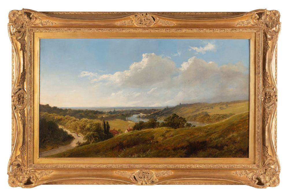 Appraisal: EDMUND JOHANN NEIMANN England - Expansive English landscape Signed lower