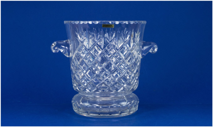 Appraisal: Coniston Hand Cut Crystal Champagne Bucket inches in height