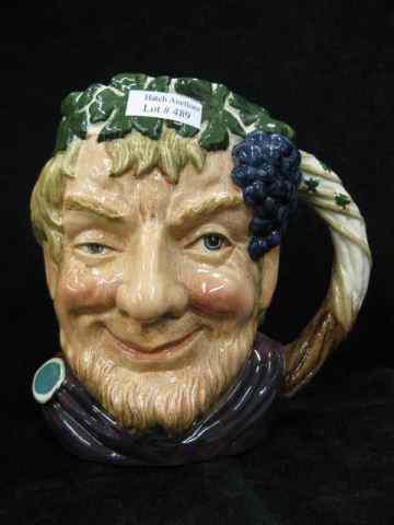 Appraisal: Royal Doulton Character Mug ''Bacchus'' D- large - '' excellent