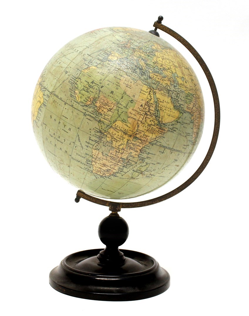 Appraisal: A Philips eight inch globe depicting The British Empire on