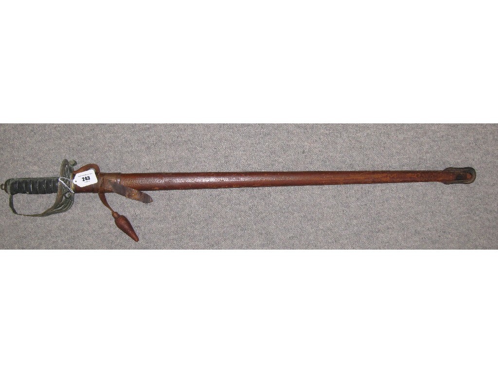 Appraisal: Infantry Officer's sword