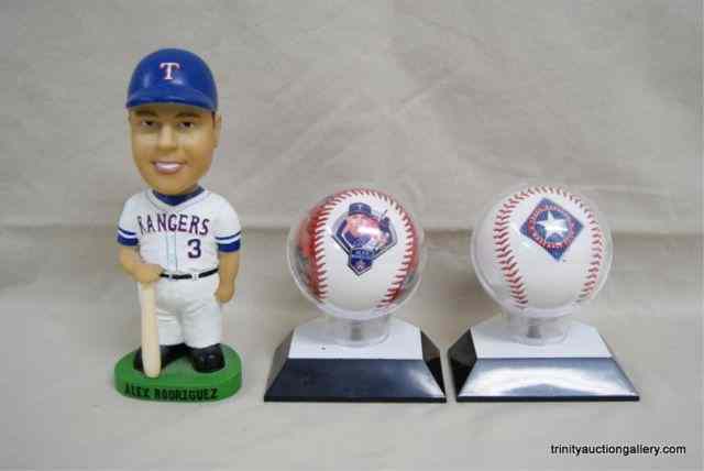 Appraisal: Rangers Alex Rodriguez Baseball Bobble Head CollThis is for Major