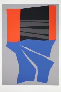 Appraisal: Harold Krisel NY - 's Screenprints Largest Image Size x