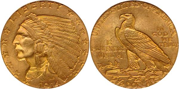 Appraisal: MS PCGS Magnificent deeply shimmering reddish-gold luster is a splendid