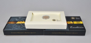 Appraisal: Two Royal Mint 'Pure Excellence' sovereigns card packs