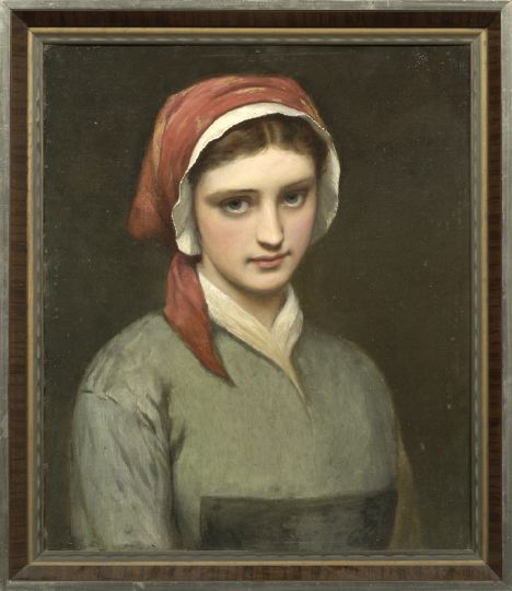 Appraisal: Charles Sillem Lidderdale British - Portrait of a Young Country