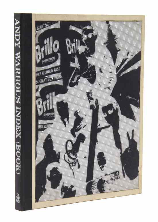 Appraisal: WARHOL ANDY Warhol's Index Book New York Random House Black